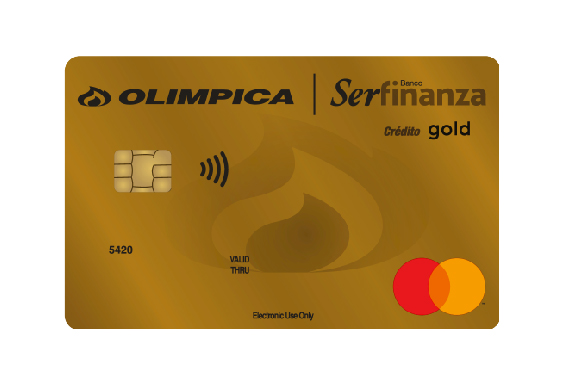 Tarjetas (135pxX92px) Mastercard Gold