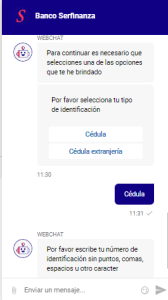 Paso 3 web chat