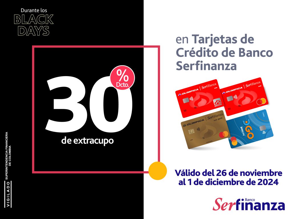 Ecard extracupo Black Days Banner
