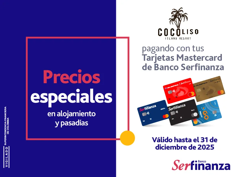 Isla Cocoliso precios especiales hasta el 31 de diciembre de 2025 Banner 1