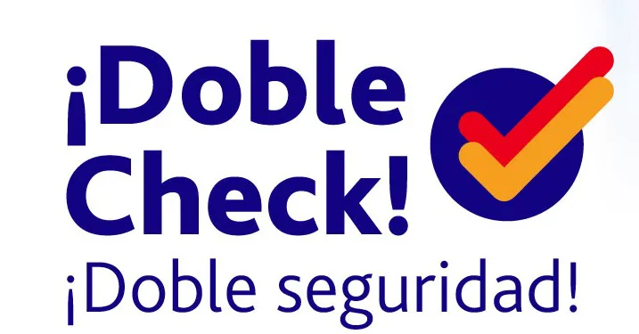 Doble check, doble seguridad