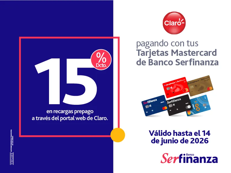 Banner Generico Claro. Valido hasta el 14 de junio de 2026 1 1