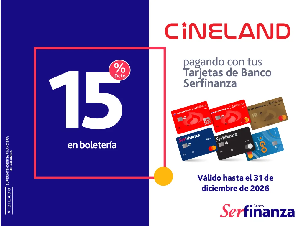 Banner Cineland 31 de diciembre