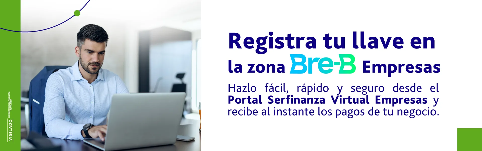 Landing Web Bre B Empresas